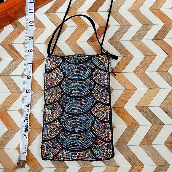 Exquisite Beaded wallet/Cellphone holder long strap - Picture 4 of 11